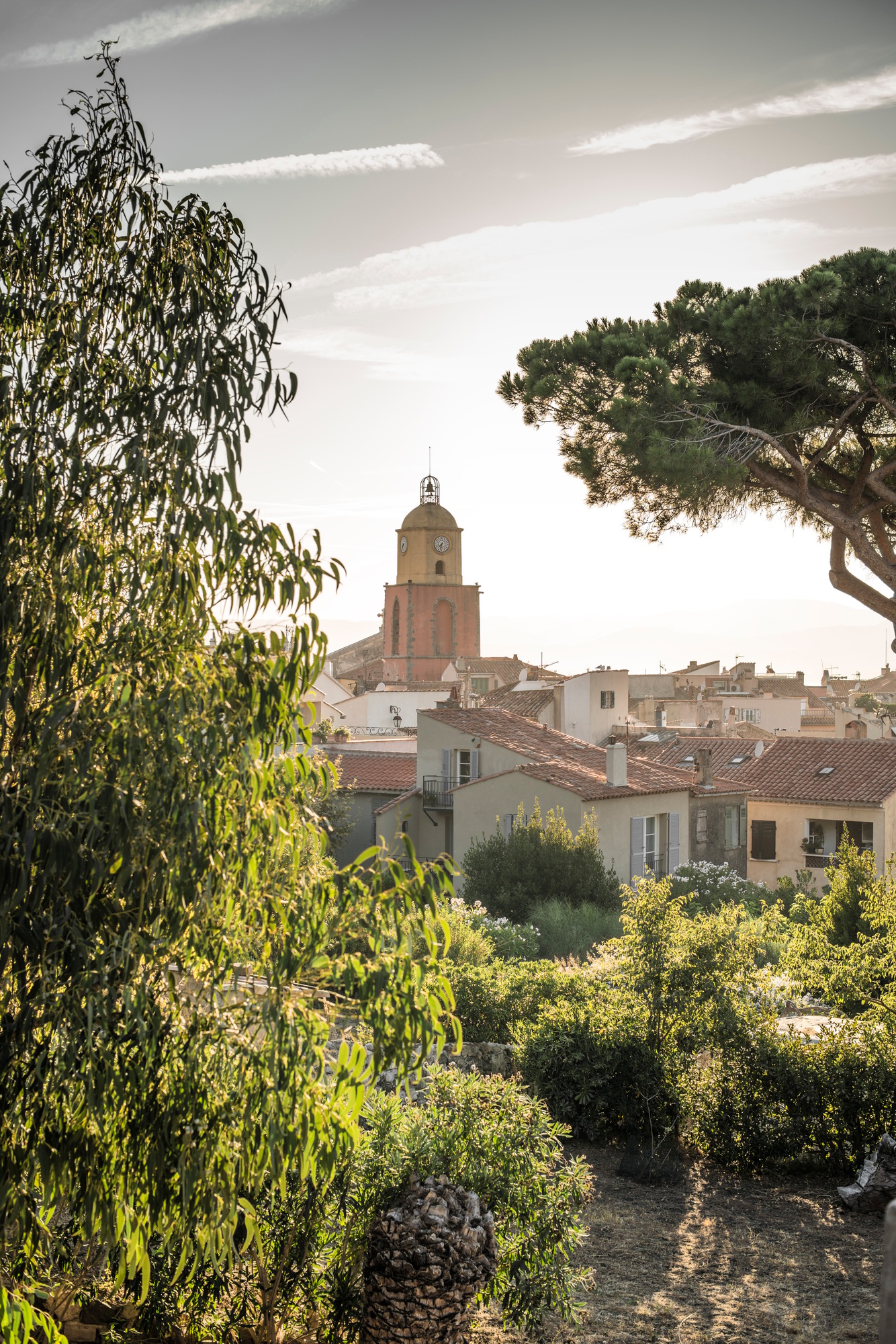 Saint-Tropez the clock tower